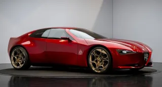 Alfa Romeo показала концепт преемника седана Giulia под названием Cuorerosso